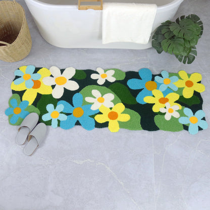 Stockbabad Forest Spring Floral Decorative Accent Rug - product photograph 3