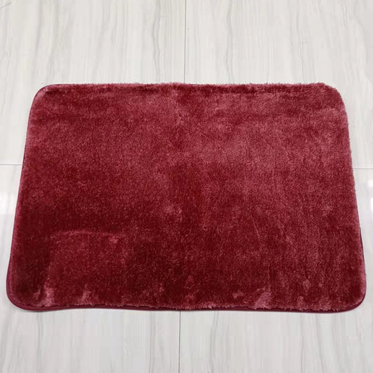 Stockbabad Faux Cashmere-Feel Plush Bathroom Mat - product photograph 1