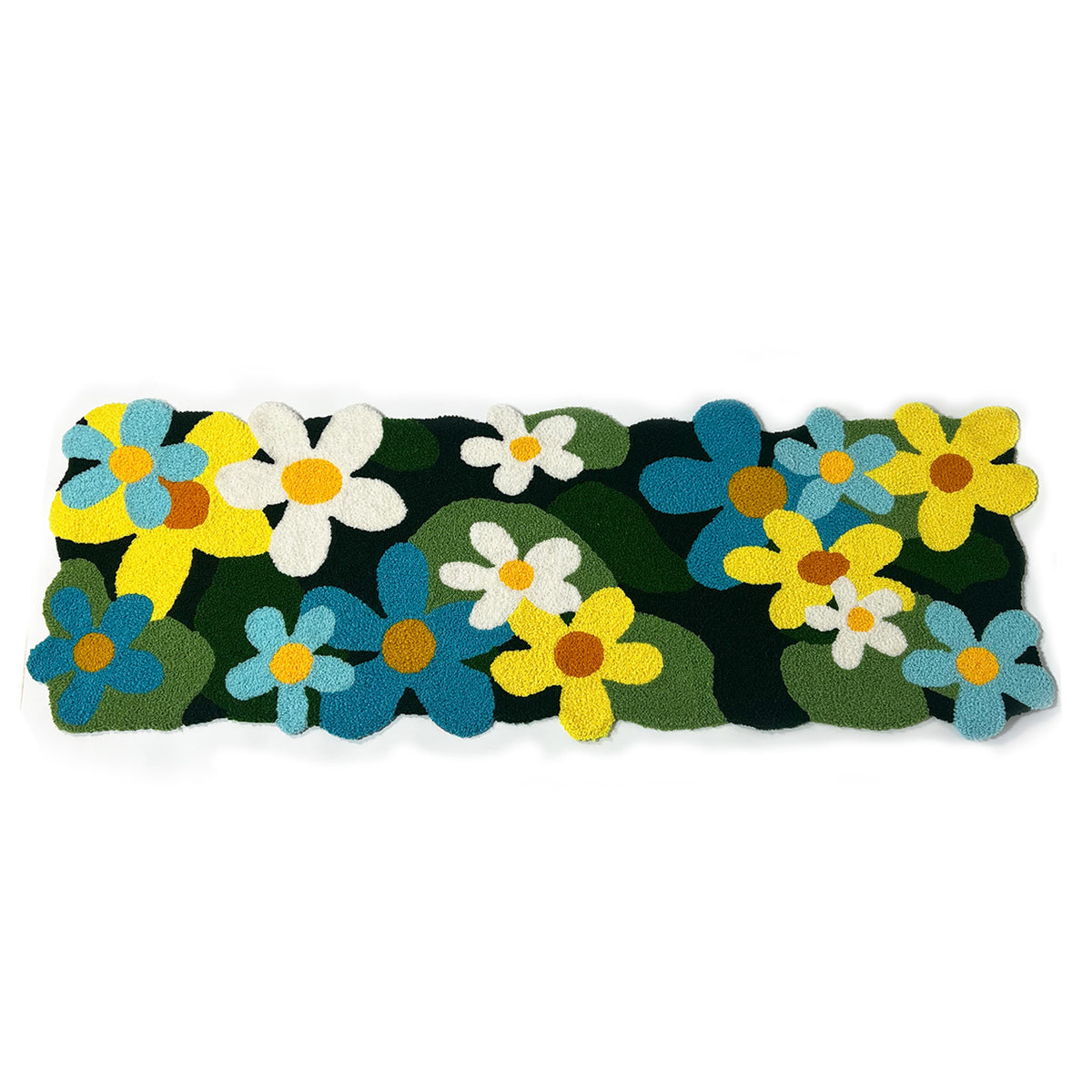 Stockbabad Forest Spring Floral Decorative Accent Rug - product photograph 1