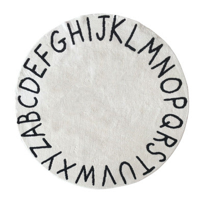Stockbabad Nordic Round Decorative Room Rug - product photograph 2