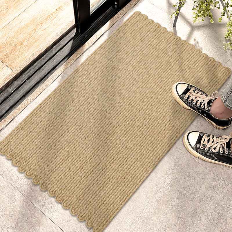 Stockbabad Nordic Jute-Texture Bathroom Floor Mat - product photograph 3