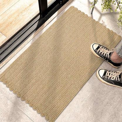 Stockbabad Nordic Jute-Texture Bathroom Floor Mat - product photograph 3